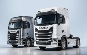 Borna 560S: иранский тягач с китайскими корнями и внешностью Scania