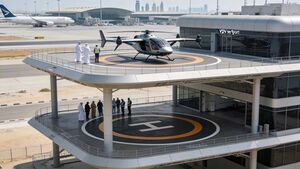 В Дубае открыт первый в мире вертипорт для аэротакси eVTOL