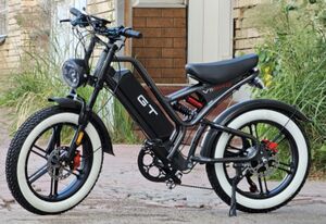 GT V 11 PRO 48V: электровелосипед для города и природы с запасом хода и комфортом