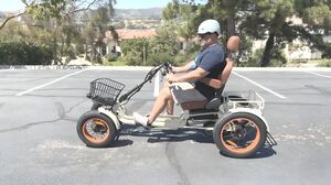 ANYterrain 4-Wheel: электровелосипед с четырьмя колесами и скоростью до 42 км/ч