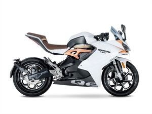 SHARMAX E-GP501 Ultra: электромотоцикл с запасом хода 90 км и ABS