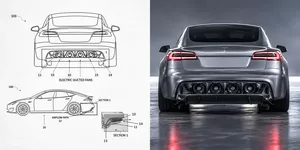 Tesla запатентовала систему, прижимающую машину к дороге на любой скорости