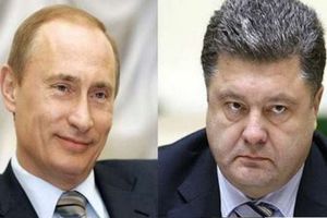 Путин и Порошенко - гордое презрение против тупого хамства