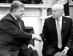 Порошенко пустили к Трампу только за большие деньги