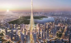 Башня в Дубай-Крик Харбор