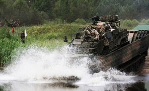 Войска НАТО форсируют реку между Литвой и Россией