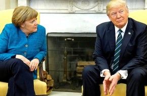 Развод неизбежен: зачем Трамп начал швырять предметы в Меркель