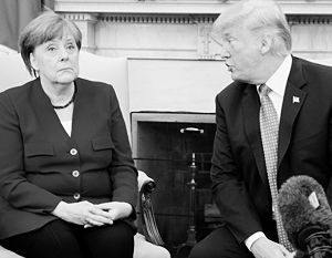 Меркель ответила на обвинения Трампа в адрес Германии