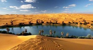 Под пустыней Сахара находятся самые крупные запасы подземной пресной воды в мире