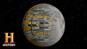 Луна - космический корабль инопланетян