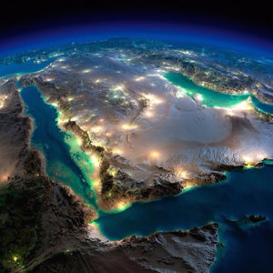 Ночные фото земли, сделанные из космоса