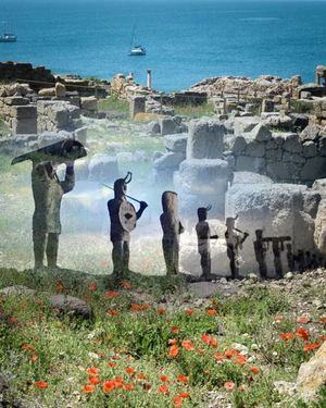 Гиганты Сардинии — таинственные древние статуи с неземными глазами