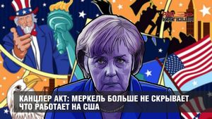 Канцлер акт: Меркель больше не скрывает что работает на США