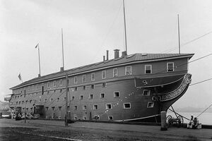 Линкор-неудачник USS Vermont - последний боевой парусник Соединённых Штатов