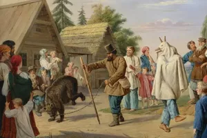 История русского балагана