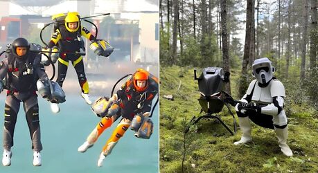 От летающих автомобилей до реактивных ранцев: насколько близко человечество к полетам на работу по небу?