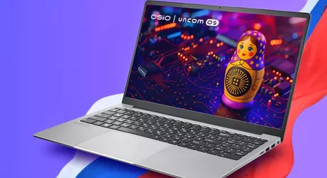 Собранные в России ноутбуки для масс-сектора начали продавать с предустановленной ОС Унком