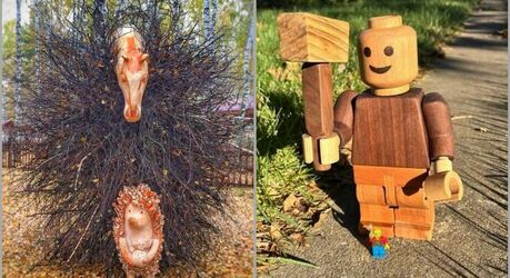 15 примеров, когда люди сделали кое-что невероятное из куска дерева