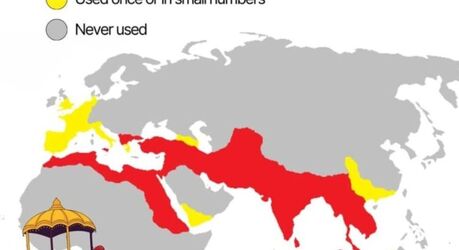 Боевые слоны древнего мира: история на карте