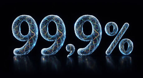 У всех людей гены совпадают на 99,9%