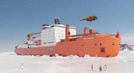 Строительство самого большого российского научного судна набирает обороты