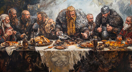 Как пировали викинги: Какие странные блюда ели суровые воины севера