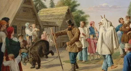 История русского балагана