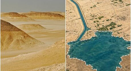 Как в Египте планировали затопить часть Сахары водой из Средиземного моря и почему проект закрыли