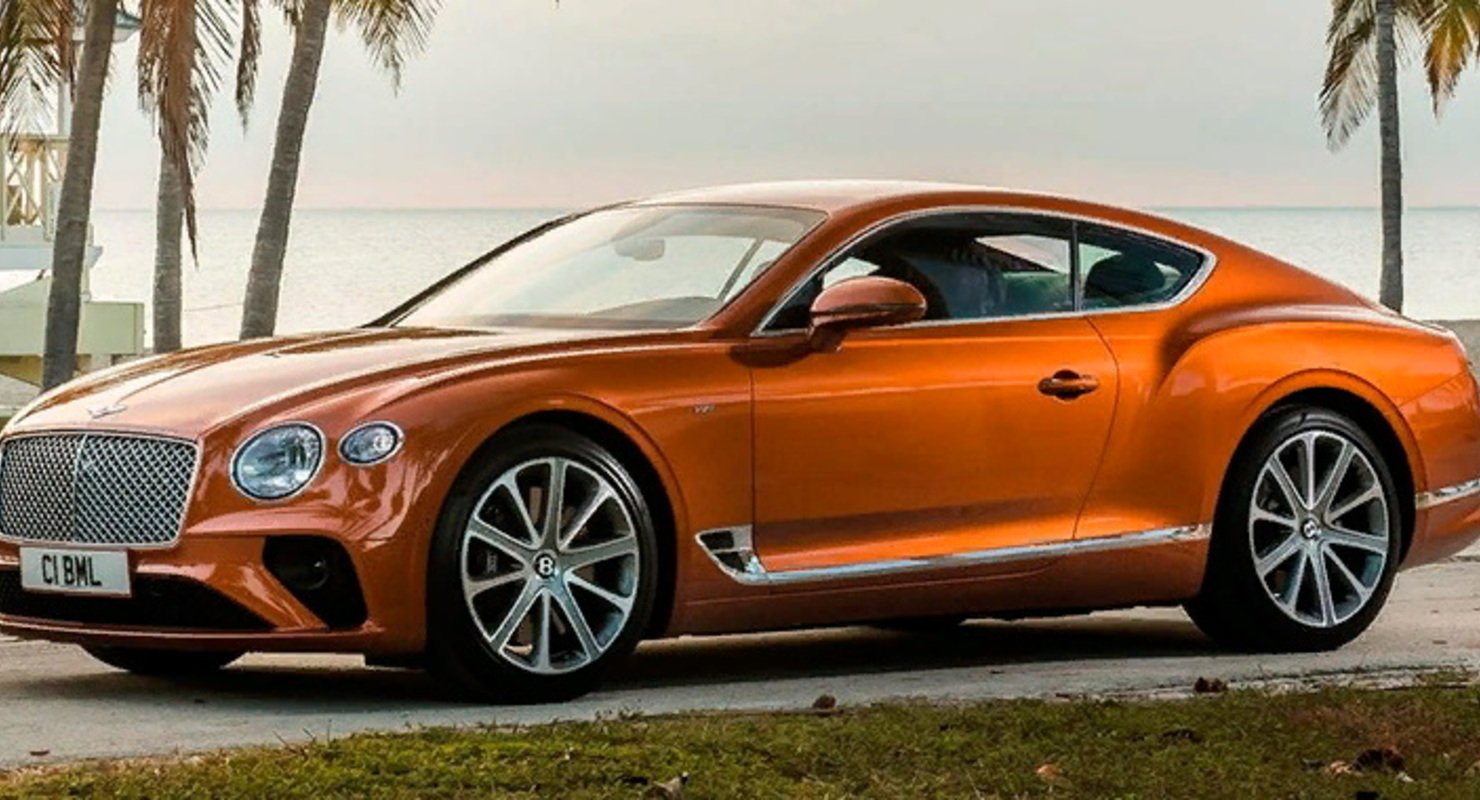 Continental gt v8 красная