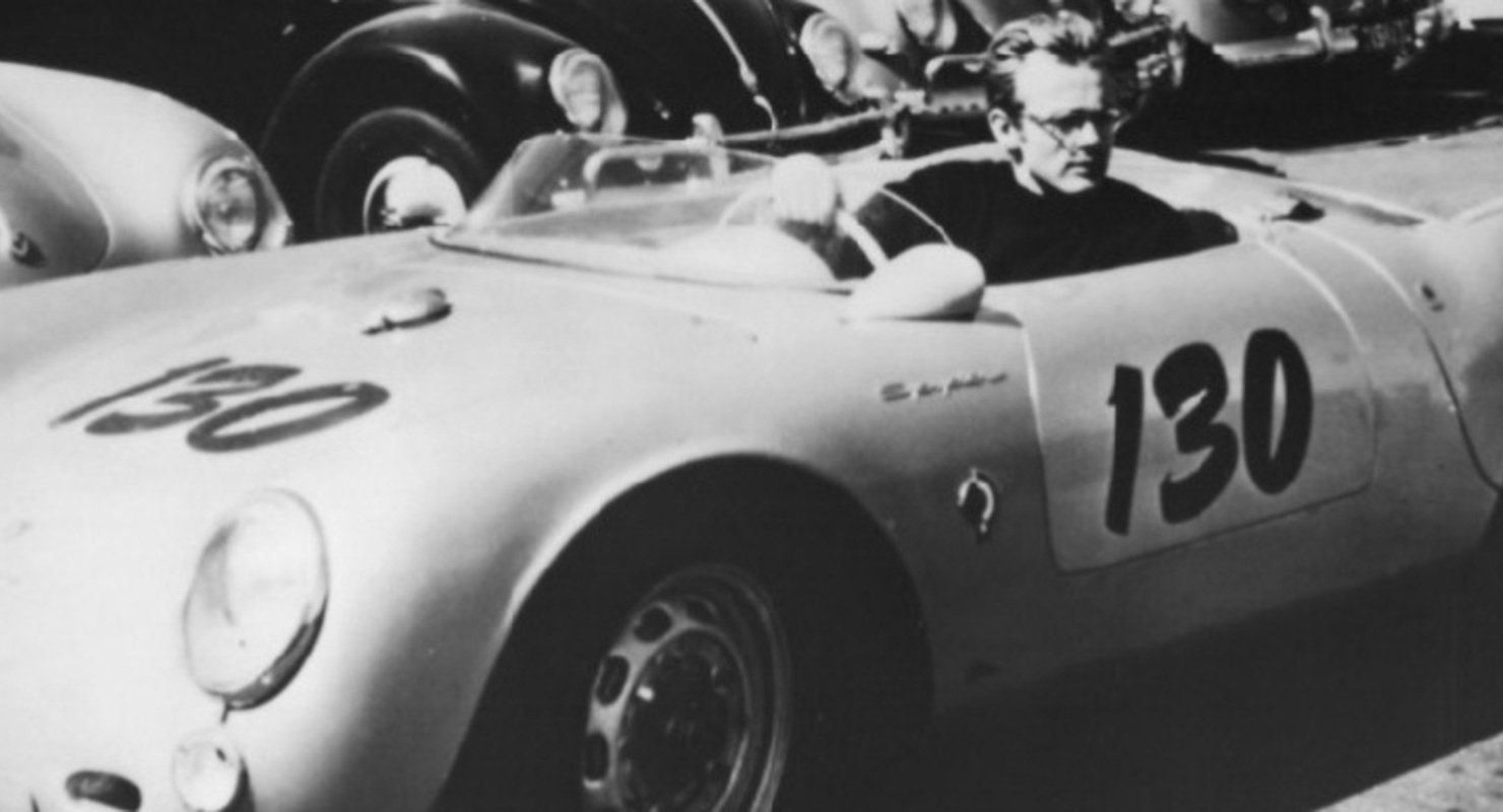 Porsche Spyder 550 авария Джеймс Дин