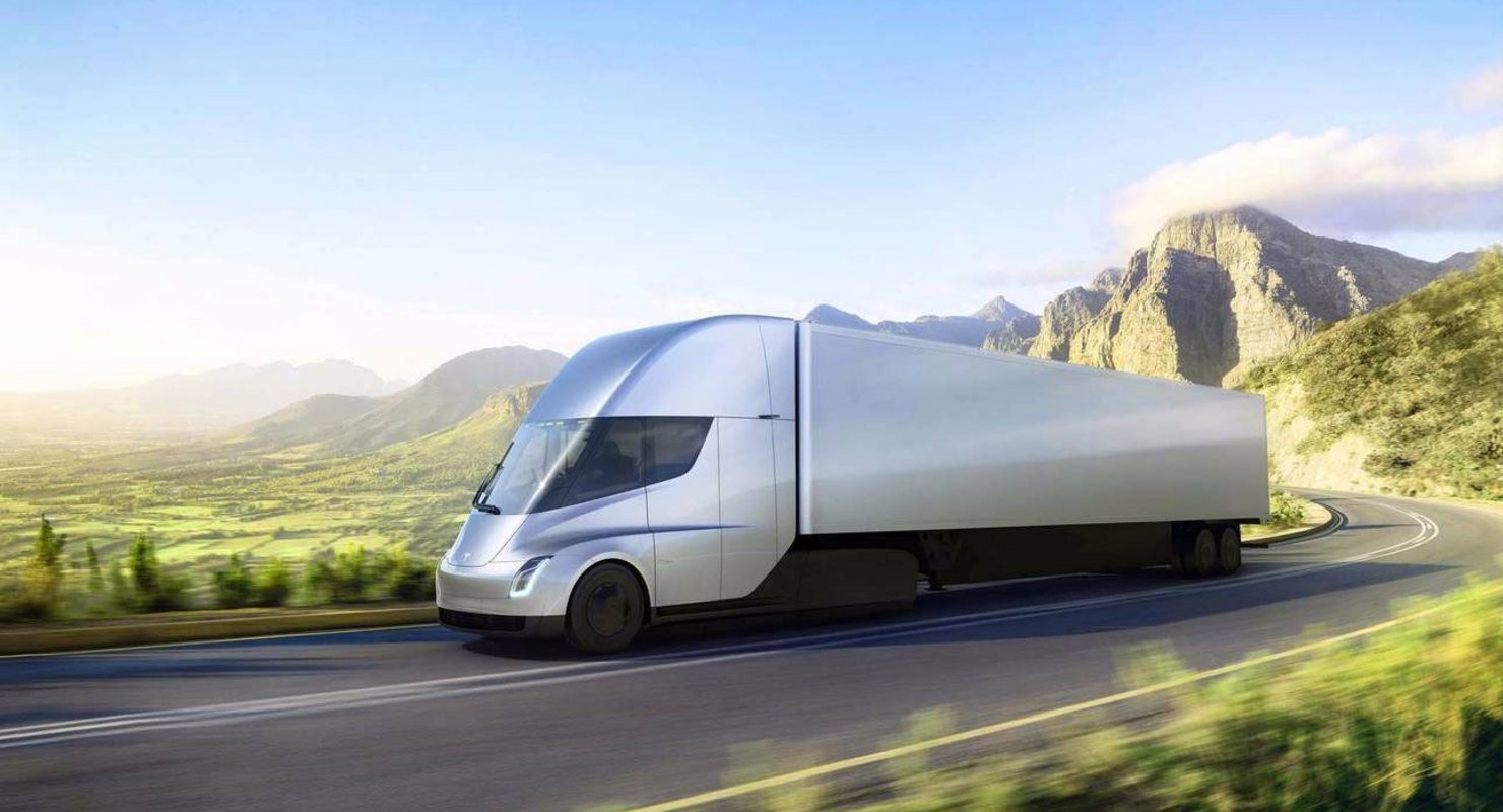 грузовик tesla semi-truck