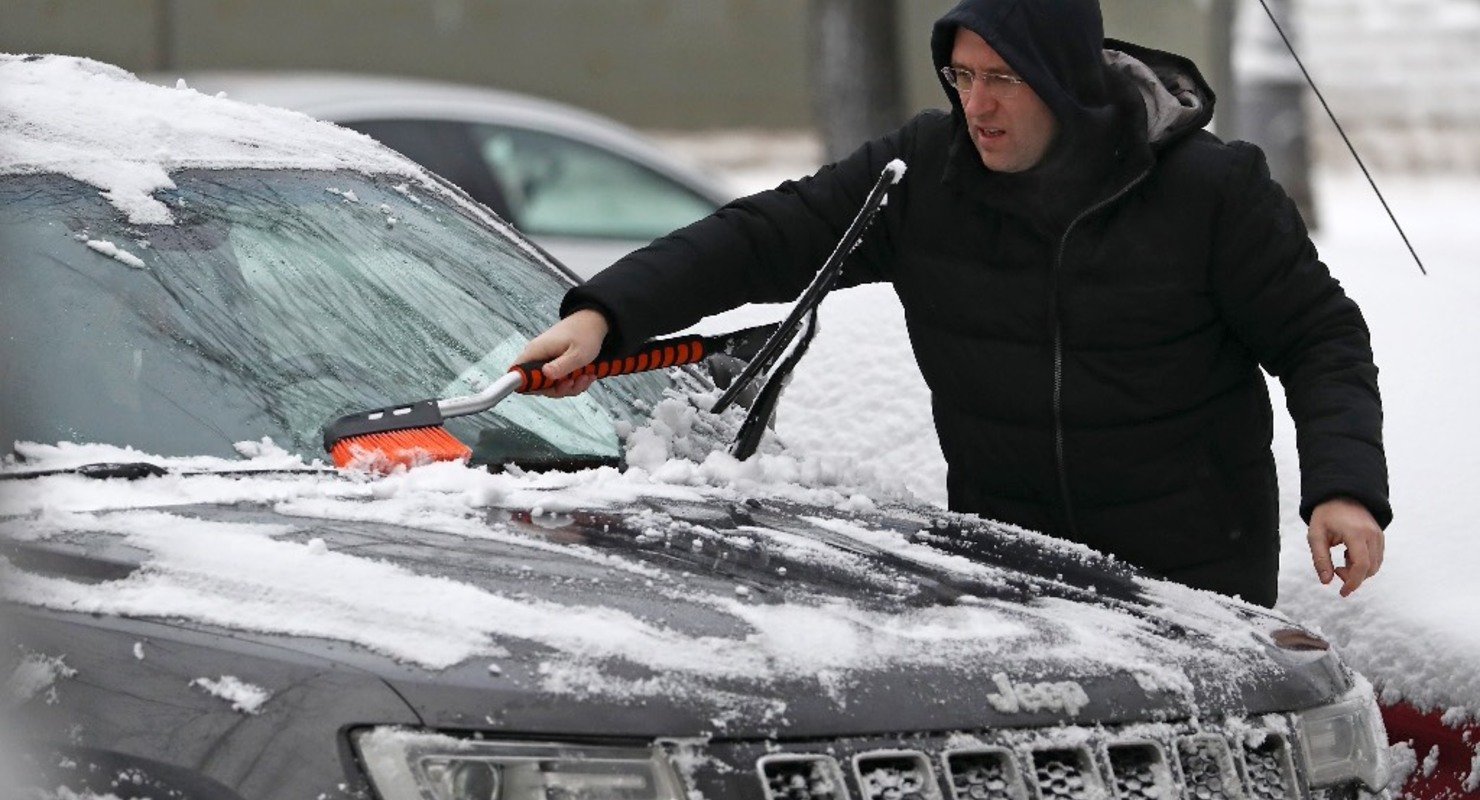 Мороз убивает машины